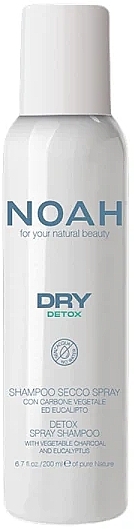 Charcoal Dry Shampoo - Noah Dry Detox Spray Shampoo — photo N1