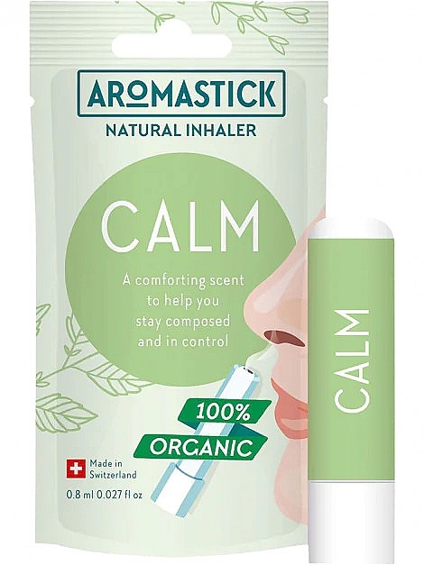 Soothing Aroma Inhaler - Aromastick Calm Natural Inhaler — photo N1