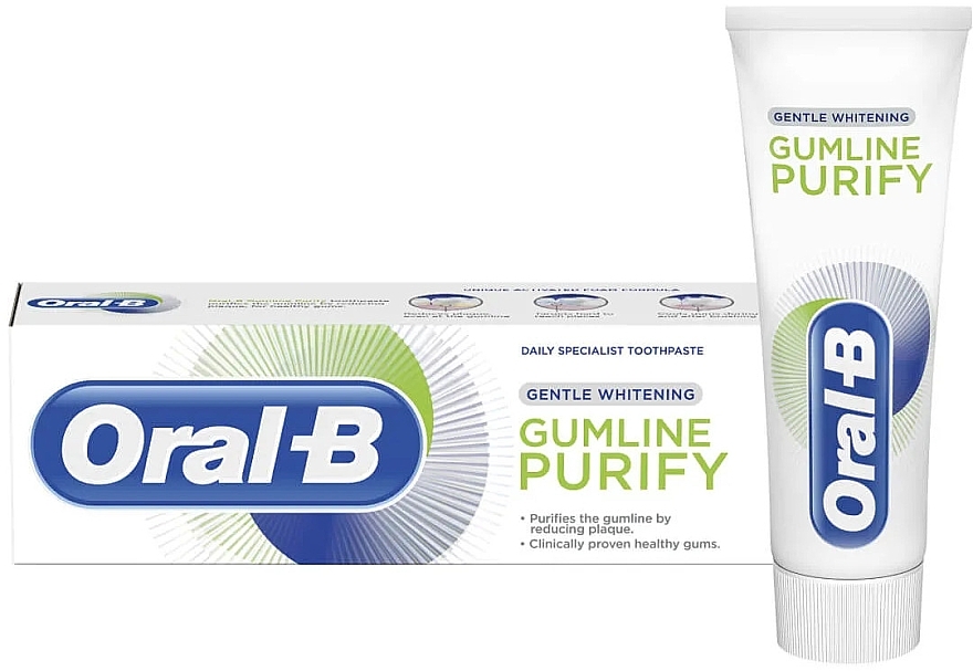 Toothpaste - Oral-B Gumline Purify Gentle Whitening Toothpaste — photo N4