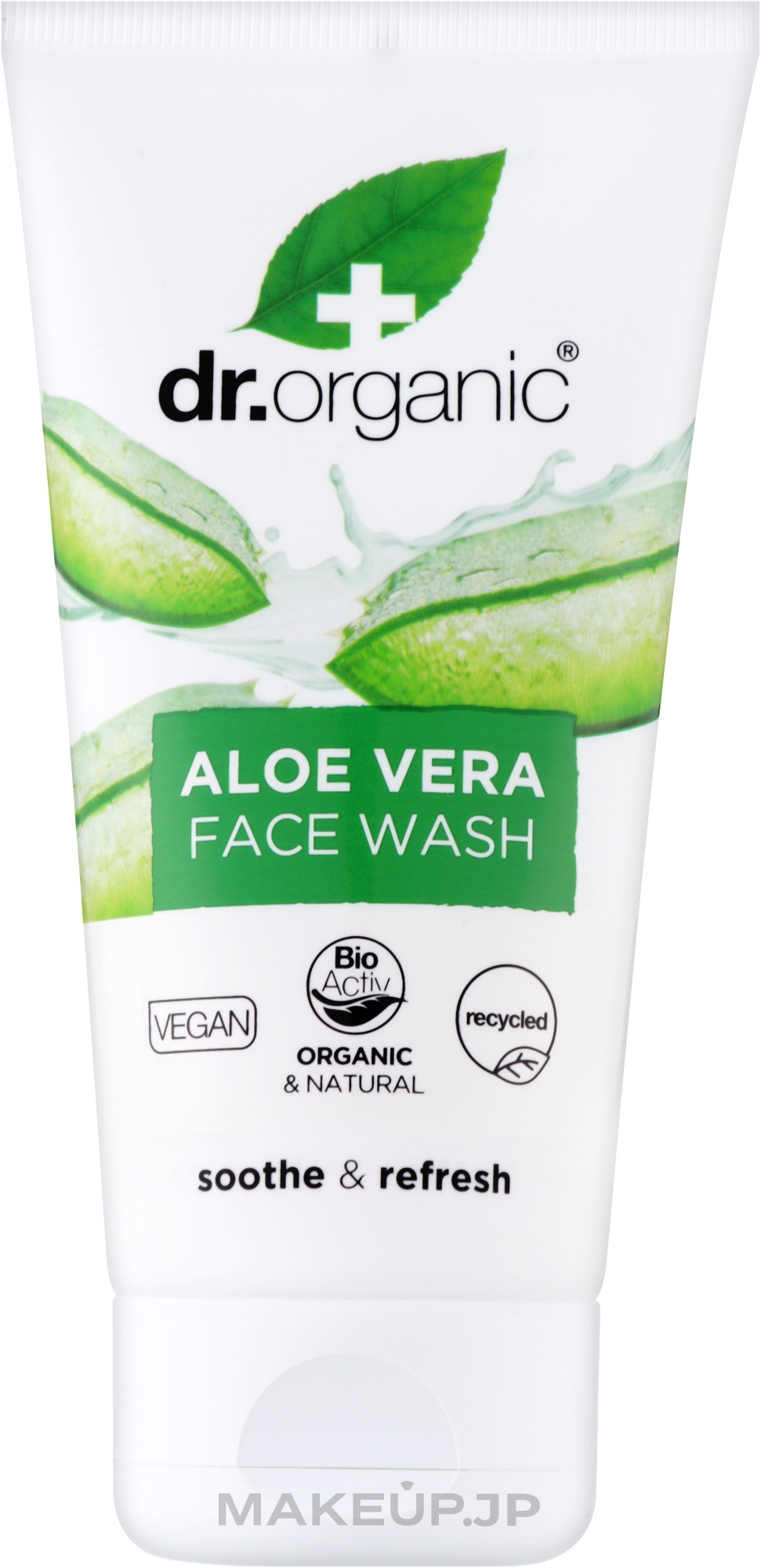 Face Cleansing Gel with Aloe Extract - Dr. Organic Bioactive Skincare Organic Aloe Vera Face Wash — photo 150 ml