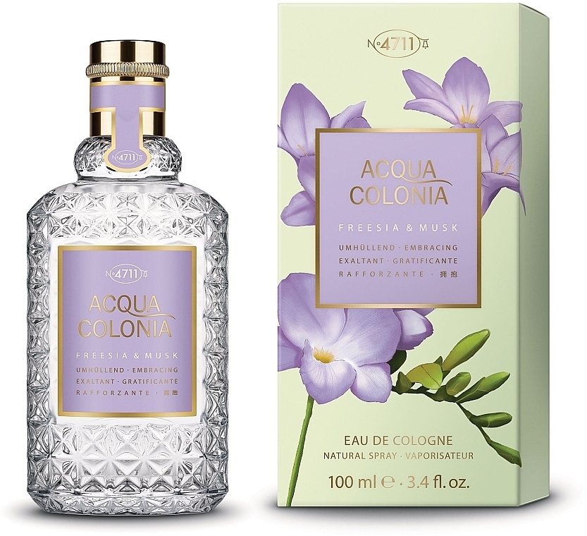 Maurer & Wirtz 4711 Acqua Colonia Freesia & Musk - Cologne — photo N2