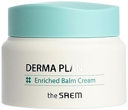 Fragrances, Perfumes, Cosmetics Face Cream Balm for Sensitive Skin - The Saem Derma Plan Enriched Balm Cream