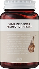 Fragrances, Perfumes, Cosmetics Ampoule Serum with Snail Mucus Extract - Tenzero Vitalizing Snail Ampoule