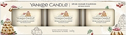 Scented Mini Candle in Jar - Yankee Candle Spun Sugar Flurries Filled Votive — photo N15