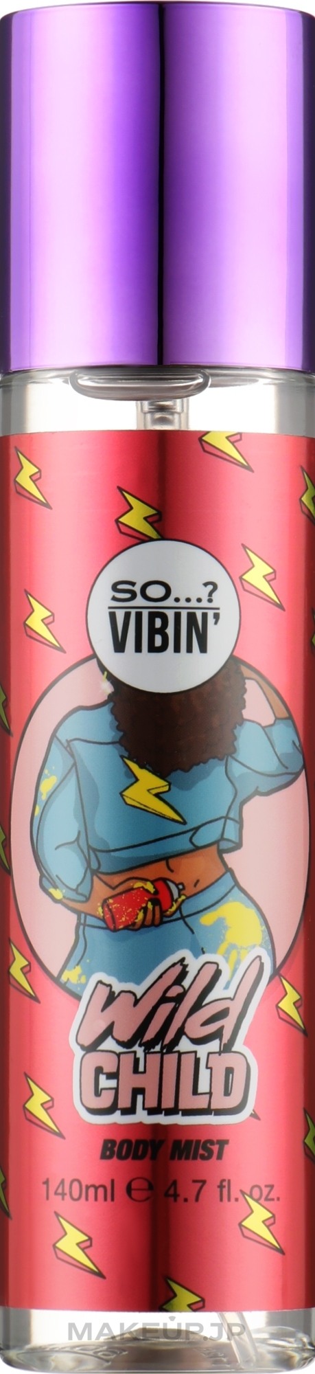 Body Spray - So…? Vibin Wild Child Body Mist — photo 140 ml