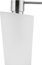 Liquid Soap Dispenser "Yoshi", polyresin, 350 ml, white - Spirella — photo N5