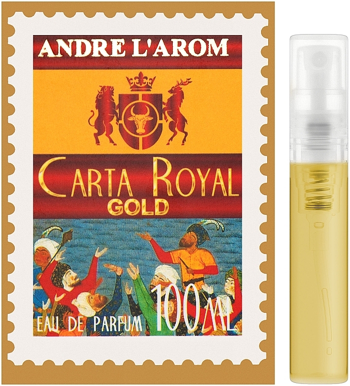 Andre L'arom Carta Royal Gold - Perfume (sample) — photo N8