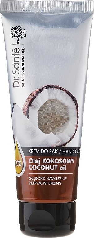 Moisturizing Hand Cream - Dr. Sante Hand Cream Coconut Oil — photo N8