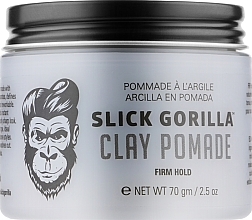 Fragrances, Perfumes, Cosmetics Strong Hold Hair Styling Clay - Slick Gorilla Clay Pomade