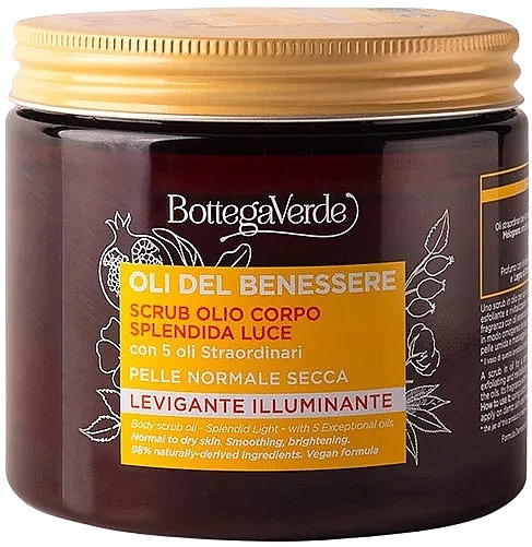 Oil Body Scrub - Bottega Verde Oli Del Benessere Body Scrub Oil — photo N1