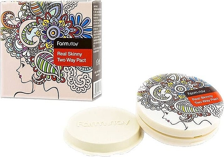 Compact Cream Powder & Refill - FarmStay Real Skinny Two Way Pact+Refill — photo N5