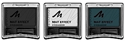 Fragrances, Perfumes, Cosmetics Eyeshadow - Manhattan Eyeshadow Mat Effect