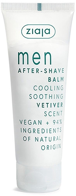 Soothing & Refreshing After Shave Balm 'Vetiver' - Ziaja Men After Shave Balm Vetiver — photo N1