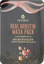 Fragrances, Perfumes, Cosmetics Arbutin Sheet Mask - Pax Moly Real Arbutin Mask Pack