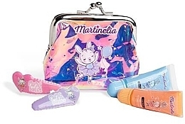 Martinelia Magic Ballet Beauty & Purse Set (lip/gloss/2x6ml + h/clip/2pcs + pouch/1pc) - Makeup Set — photo N1