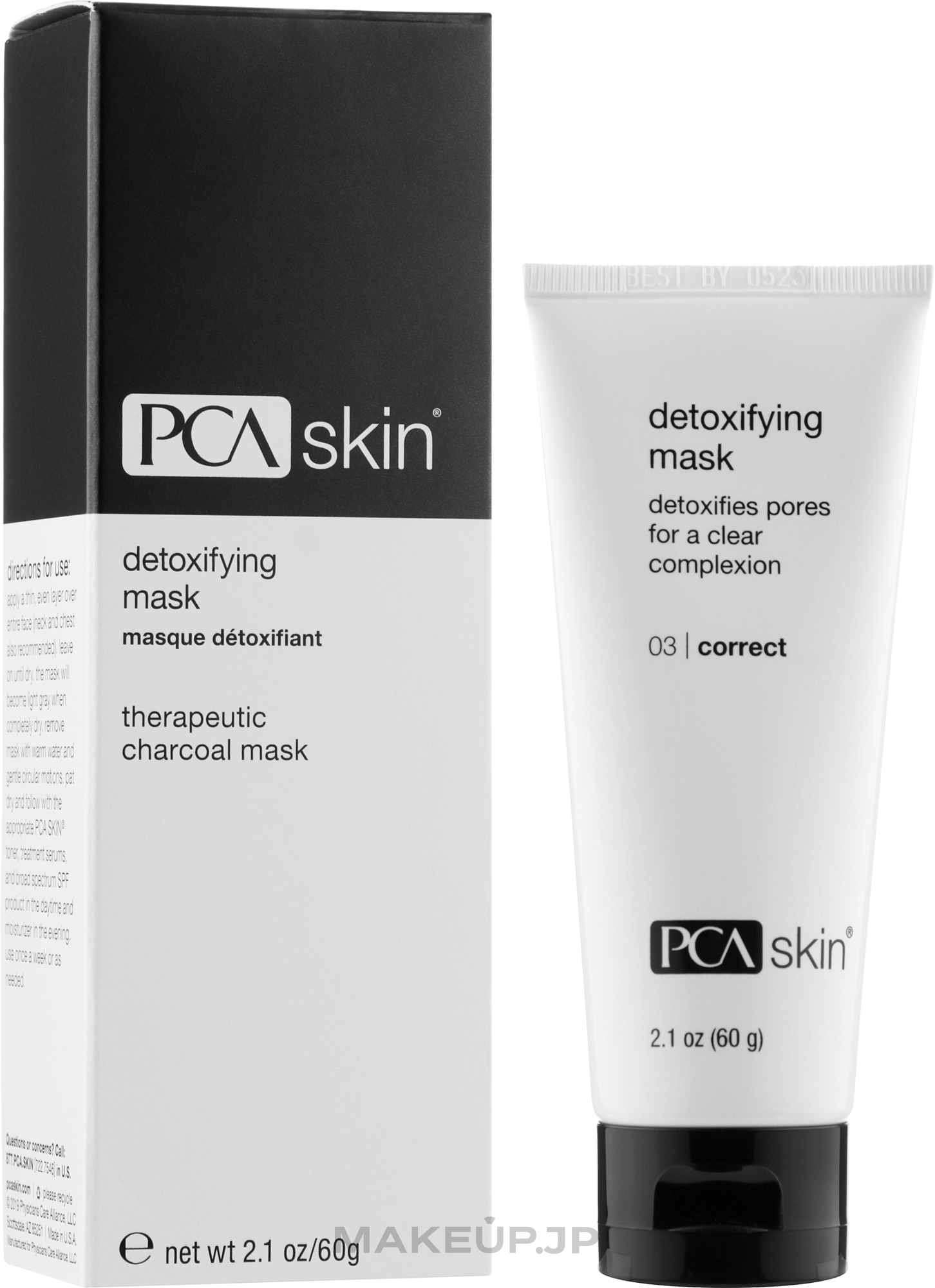 Face Cleansing Mask with White Charcoal - PCA Skin Detoxifying Mask — photo 60 g