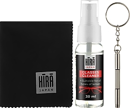 Fragrances, Perfumes, Cosmetics Glasses Cleaner - Hira (spray/30ml + accessories/2pcs)