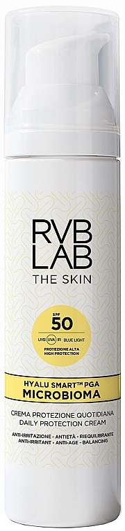 Daily Face Sunscreen - RVB LAB Microbioma Daily Protection Cream SPF50 — photo N1