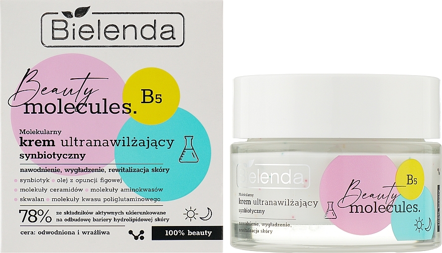 Ultra-Moisturising Face Cream - Bielenda Beauty Molecules Face Cream — photo N15