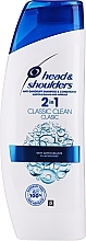 Shampoo - Head & Shoulders Clasic Clean 2in1 Shampoo — photo N1