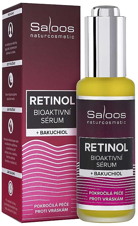 Retinol & Bakuchiol Bioactive Serum - Saloos Retinol Bioactive Serum — photo N1