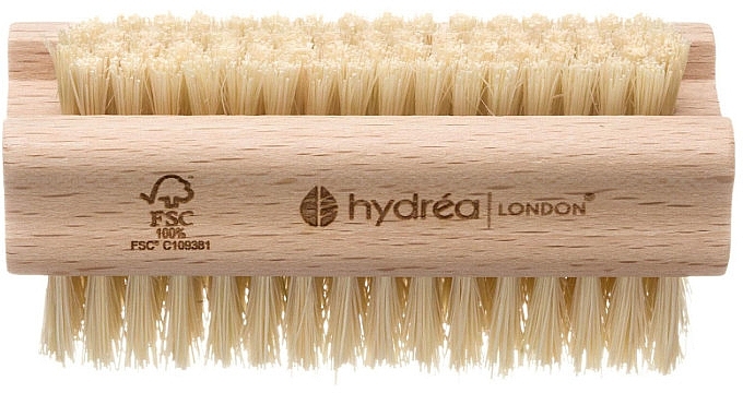 Cactus Bristles Hand & Nail Brush, hard hardness - Hydrea London Hand + Nail Brush With Cactus Bristle — photo N4