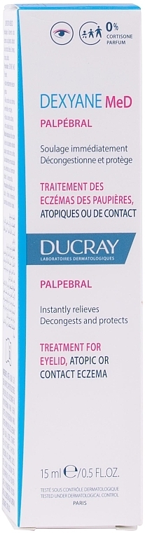 Eye Cream - Ducray Dexyane MeD Palpebral Cream — photo N8
