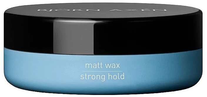 Matte Hair Styling Wax - BjOrn AxEn Matt Wax Strong Hold — photo N4