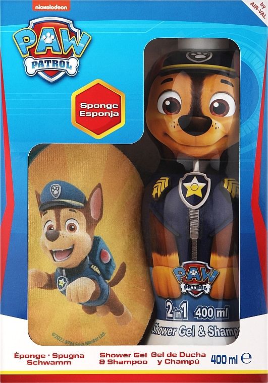 Set - EP Line Paw Patrol Chase (sh/gel/400ml + sh/sponge/1pcs) — photo N3