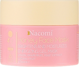 Fragrances, Perfumes, Cosmetics Honey Face Gel-Mask - Nacomi Honey Face Gel-Mask 