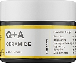 Fragrances, Perfumes, Cosmetics Day Face Cream - Q+A Ceramide Barrier Defense Face Cream
