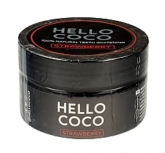 Fragrances, Perfumes, Cosmetics Strawberry Teeth Whitening Activated Charcoal - Hello Coco Strawberry 100% Natural Teeth Whitening