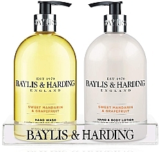 Fragrances, Perfumes, Cosmetics Set - Baylis & Harding Royal Bouquet Sweet Mandarin & Grapefruit (b/lot/500ml + soap/500ml)