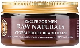 Balm for Beards - Recipe For Men RAW Naturals Storm Proof Beard Balm — photo N3