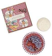 Fragrances, Perfumes, Cosmetics Fragonard Heliotrope Gingembre - Kit (soap/150g + soap/dish/1pc)