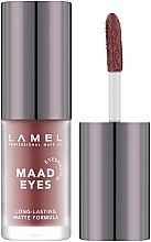 Liquid Matte Eyeshadow - LAMEL Make Up Maad Eyes Eyeshadow — photo N1