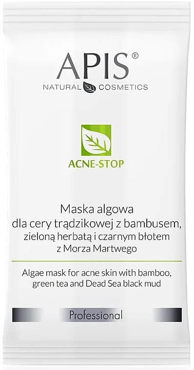 Alginate Face Mask for Problem Skin - APIS Professional Algae Mask For Acne Skin (mini size) — photo N7