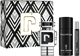 Fragrances, Perfumes, Cosmetics Paco Rabanne Phantom - Set (edt/100 ml + edt/10 ml + deo/150 ml)