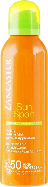 Cooling Sun Protection Spray - Lancaster Sun Sport Cooling Invisible Mist SPF50 — photo N9