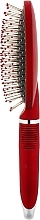 Massage Hair Brush, HB-04-08, red - Beauty LUXURY — photo N2