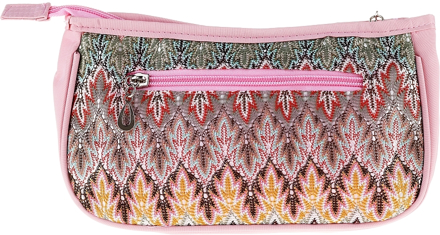 Makeup Bag "Boho" 94156, pink - Top Choice — photo N6