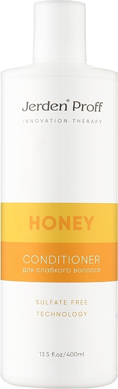 Sulfate-Free Honey Conditioner with Royal Jelly - Jerden Proff Honey — photo N1