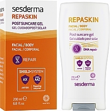 Face & Body After Sun Gel - SesDerma Laboratories Repaskin After Sun Gel — photo N2