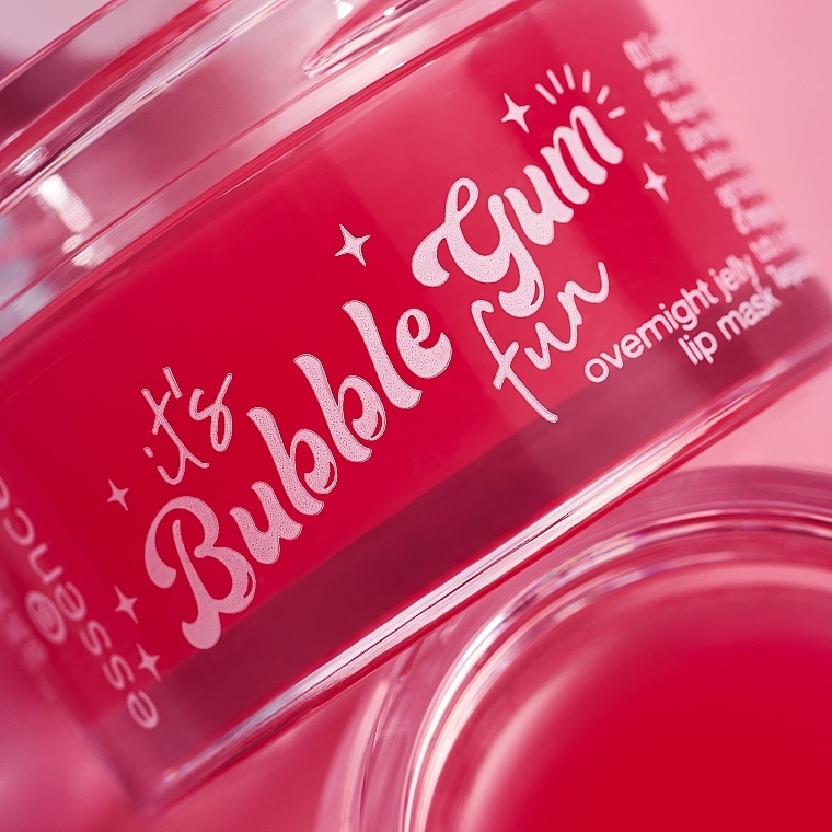 Night Jelly Lip Mask - Essence Its Bubble Gum Fun Overnight Jelly Lip Mask Gummylicious — photo N3