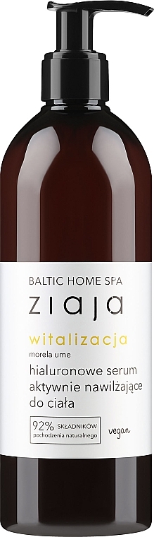 Hyaluronic Body Serum - Ziaja Baltic Home Spa Witalizacja — photo N7