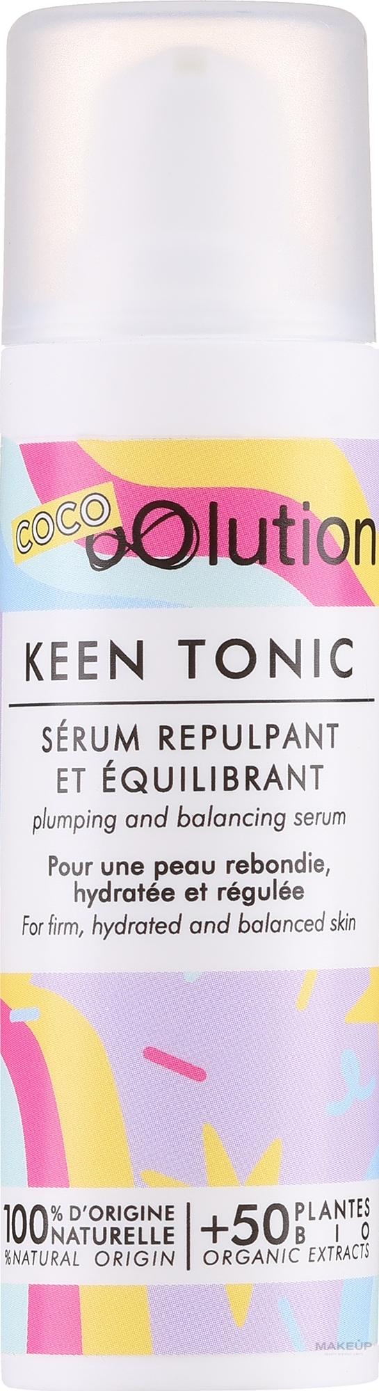 Organic Firming, Moisturizing & Balancing Serum - oOlution Keen Tonic Plumping and Balancing Serum — photo 30 ml