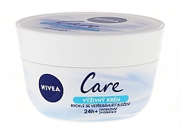 Face & Body Cream - NIVEA Care Intensive nourishment Cream — photo N3