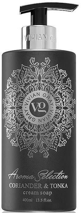 Liquid Cream Soap - Vivian Gray Aroma Selection Coriander & Tonka Cream Soap — photo N1