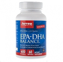 Fragrances, Perfumes, Cosmetics Dietary Supplement "Omega-3 Balance" - Jarrow Formulas EPA-DHA Balance