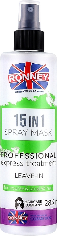 All Hair Types Spray - Ronney 15in1 Spray Mask Professional Express Treatment Leave-In — photo N1